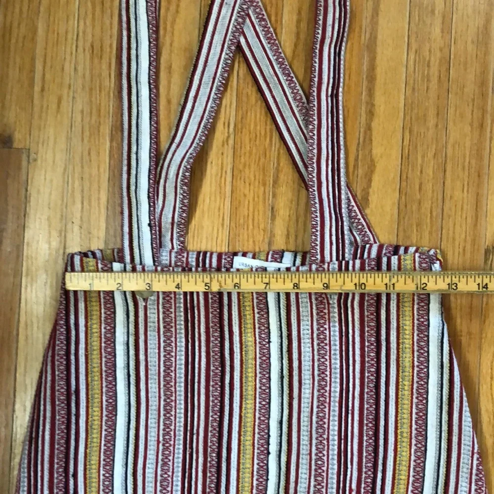 NWT Urban Outfitters striped jumper overall skirt size S - Picture 6 of 11